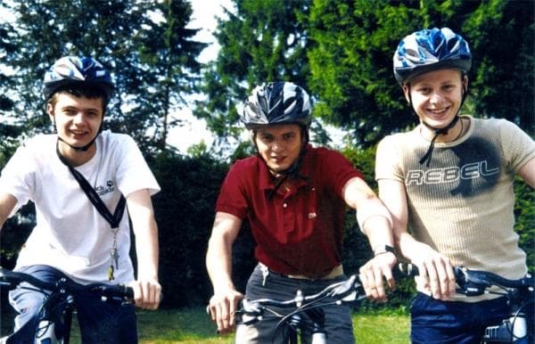 Велосипедный вояж студентов летнего лагеря Schmallenberg