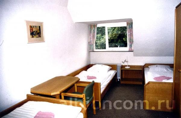Студенческая спальня в резиденции летней школы Schmallenberg