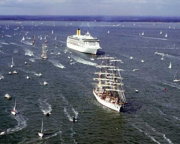 Морская армада в Саутгемптоне