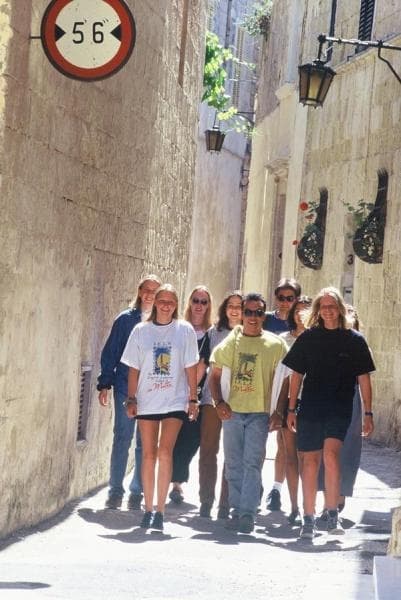 Летние каникулы на Мальте. Студенты IELS Malta на экскурсии