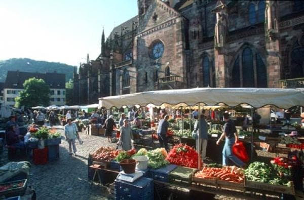 Городской рынок Фрайбурга