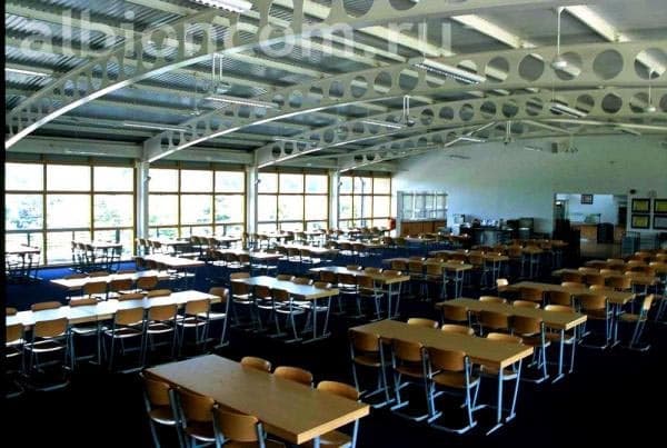 Обеденный зал Sevenoaks school