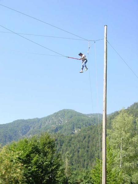 Летний лагерь Village Camps в Австрии - канатный курс